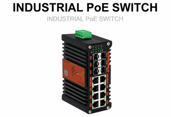 Sfp+ 10G Managed Switch 8 Port - Промышленный управляемый PoE-коммутатор L2+ с 8